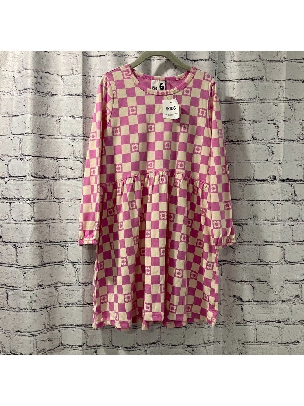 New with tags Girl's Kids on Cotton dress Size 6
